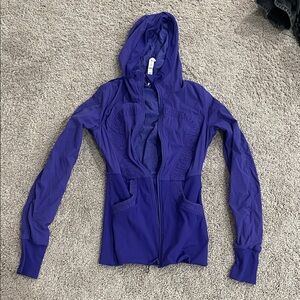 Lululemon Athletica Deep Purple Zip-Up Jacket
